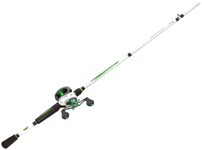 Lew's Mach Smash Baitcast Combo Rod and Reel M/F 7'2