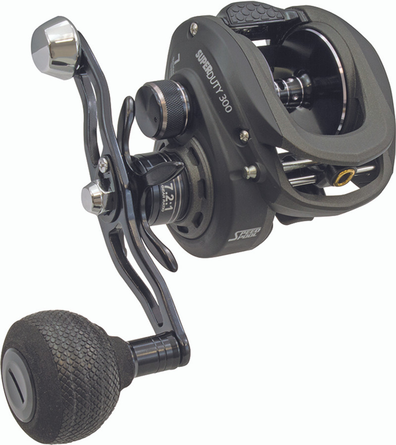  Customer reviews: Lew's SuperDuty 300 Speed Spool 7.2:1  Left Hand Counter Balance Handle Baitcast Reel