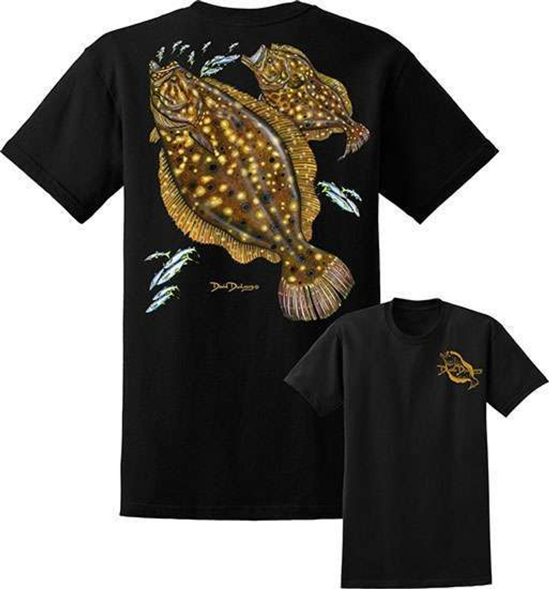 David Dunleavy DDM8015 Flounder Tee - TackleDirect