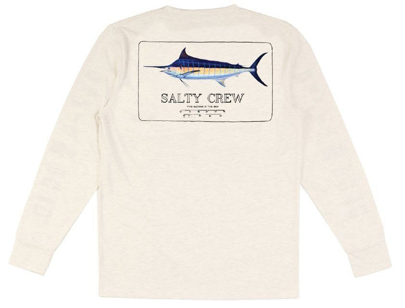 Salty Crew Marlin Mount Tech Long Sleeve T-Shirt - TackleDirect