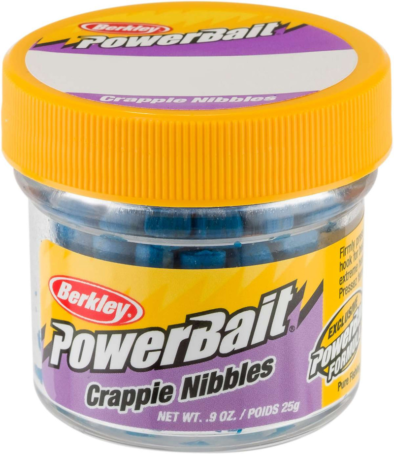 Berkley CNBN PowerBait Crappie Nibbles - Blue Neon