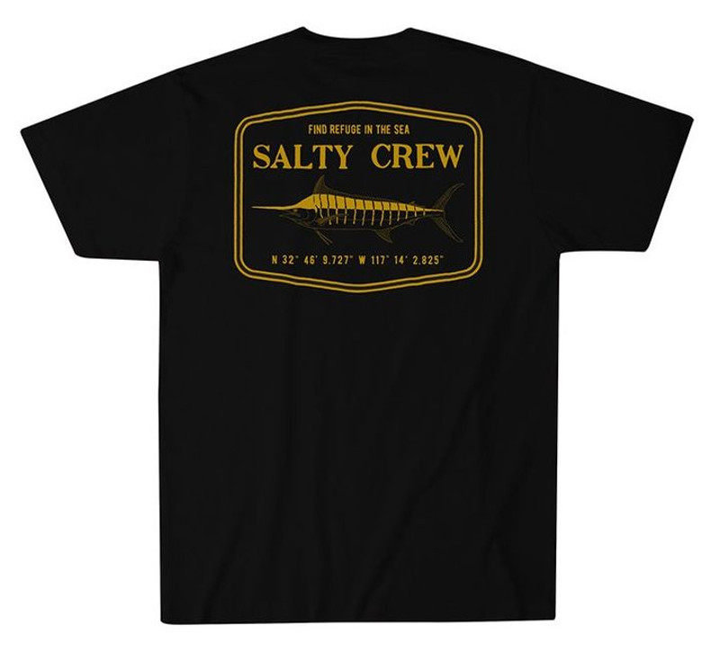 Salty Crew Current Standard SS Tee BLK L