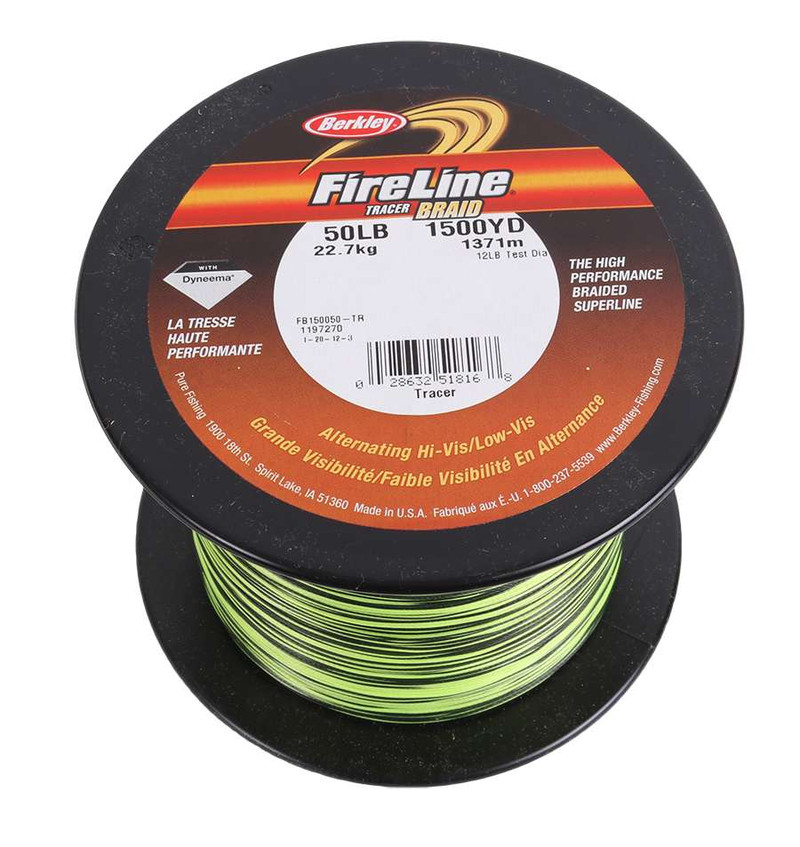 Berkley Trilene Tracer Braid Professional Grade - TackleDirect