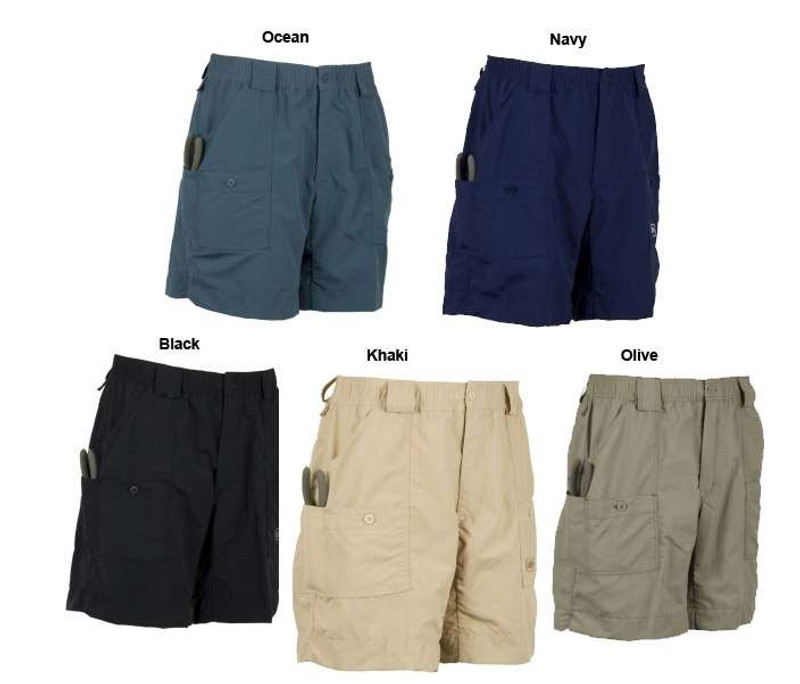 AFTCO Original Fishing Shorts - Oak - 38 at  Men's Clothing