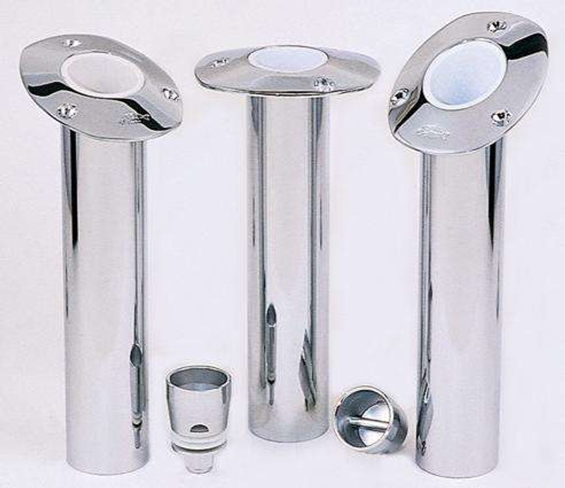 Lee's 15 Stainless Steel Swivel Base Flush Mount Rod Holder - Medium - 2 OD x