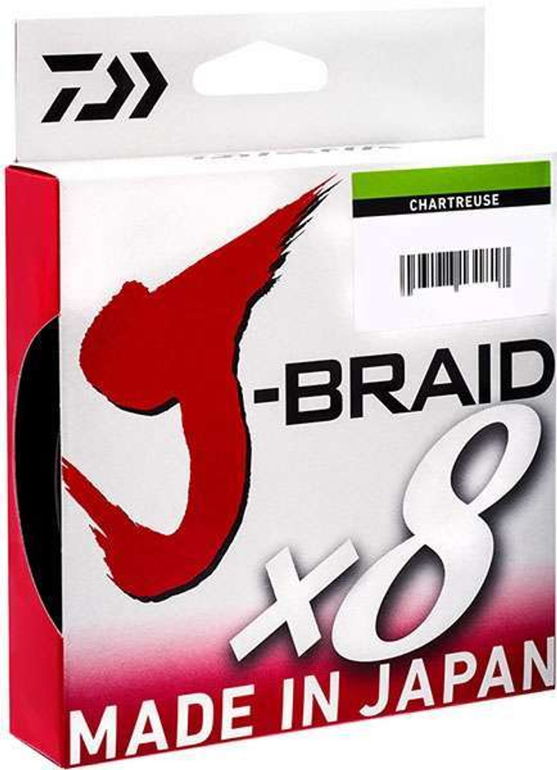 Daiwa J-Braid Chartreuse Line Bulk - 1500m 30