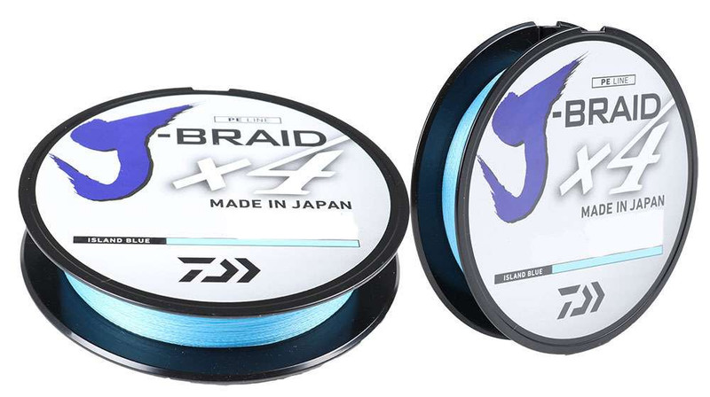 DAIWA J-BRAID x8 GRAND ISLAND BLUE 300YDS