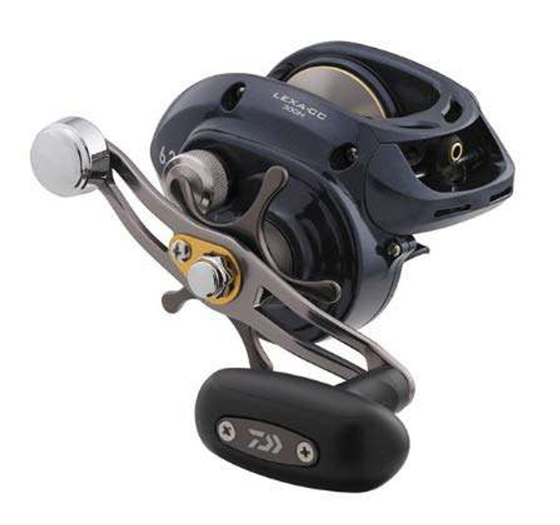 US DAIWA LEXA-CC 400HL 左巻き マニュアルクラッチ - リール