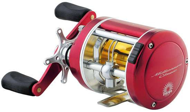 Daiwa Millionaire 3RM Baitcasting Reel, Red Metallic, With Box &  Paperwork