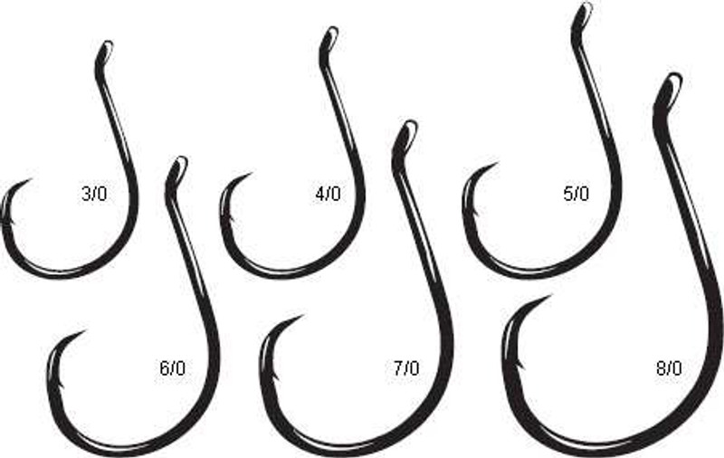 Gamakatsu 4X Strong Inline Octopus Circle Hooks - 3/0 - TackleDirect