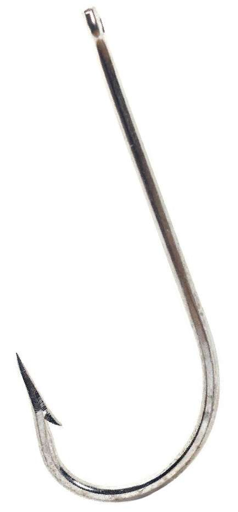 Mustad 3412DT Classic O'Shaugnessy Forged Needle Eye Duratin Hook (5-Pack),  Size 6/0