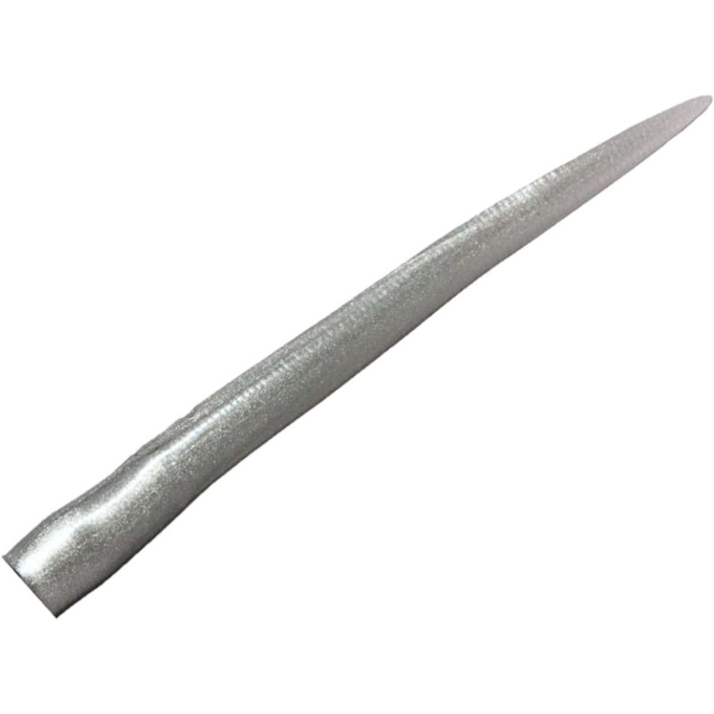 Ron Z Lures Replacement Tails 8'' Silver Metallic • Price »