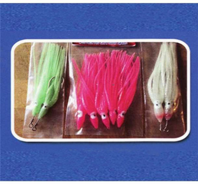 Run Off Lures Rigged and Unrigged Squid - TackleDirect