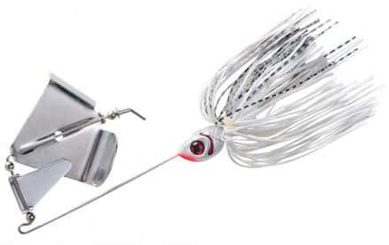 Booyah BYB38 Buzz 3/8oz Bait 605 Pearl White/Snow White Shd