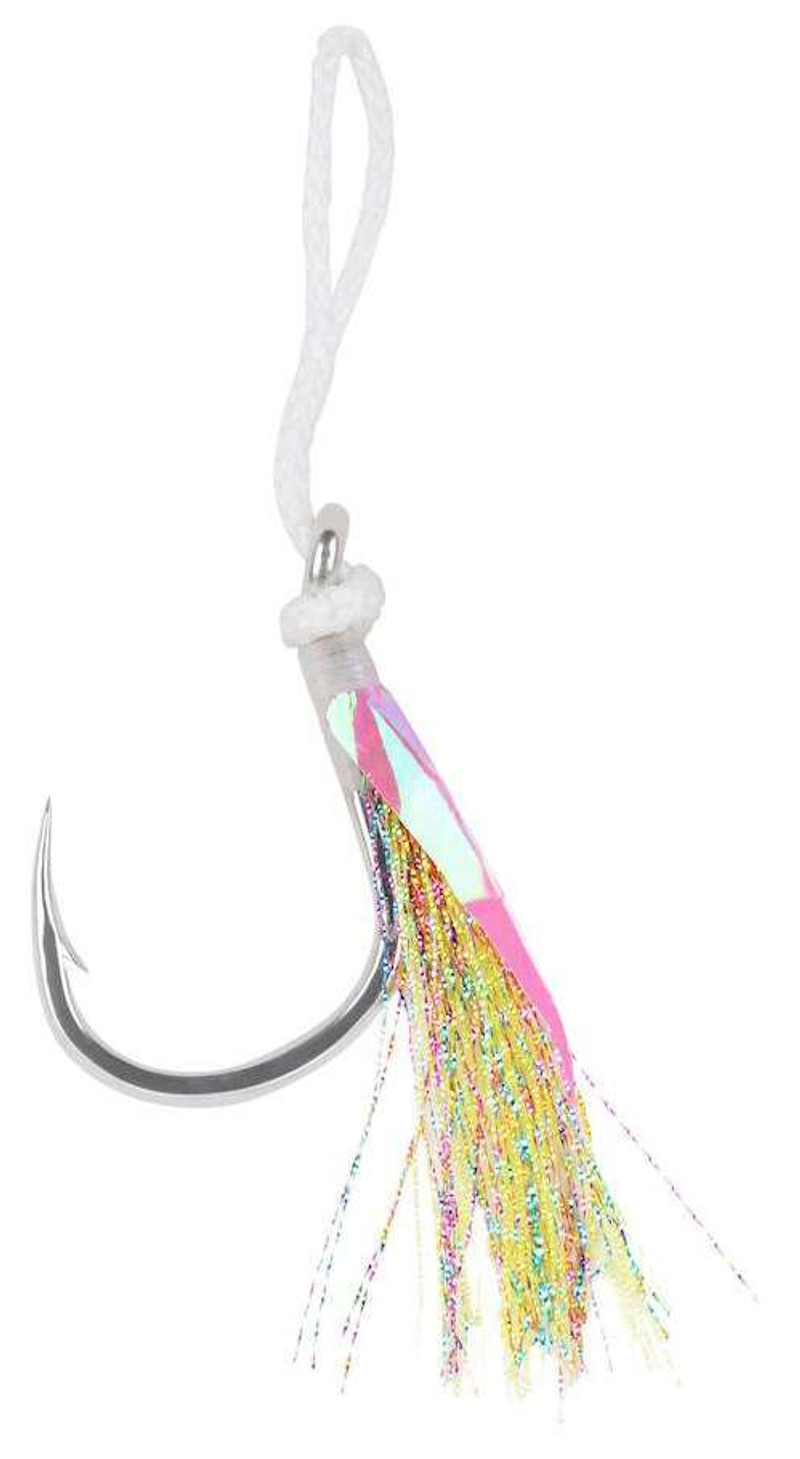 Mustad Heavy Duty Jigging Assist Rig with Green Flash 7/0