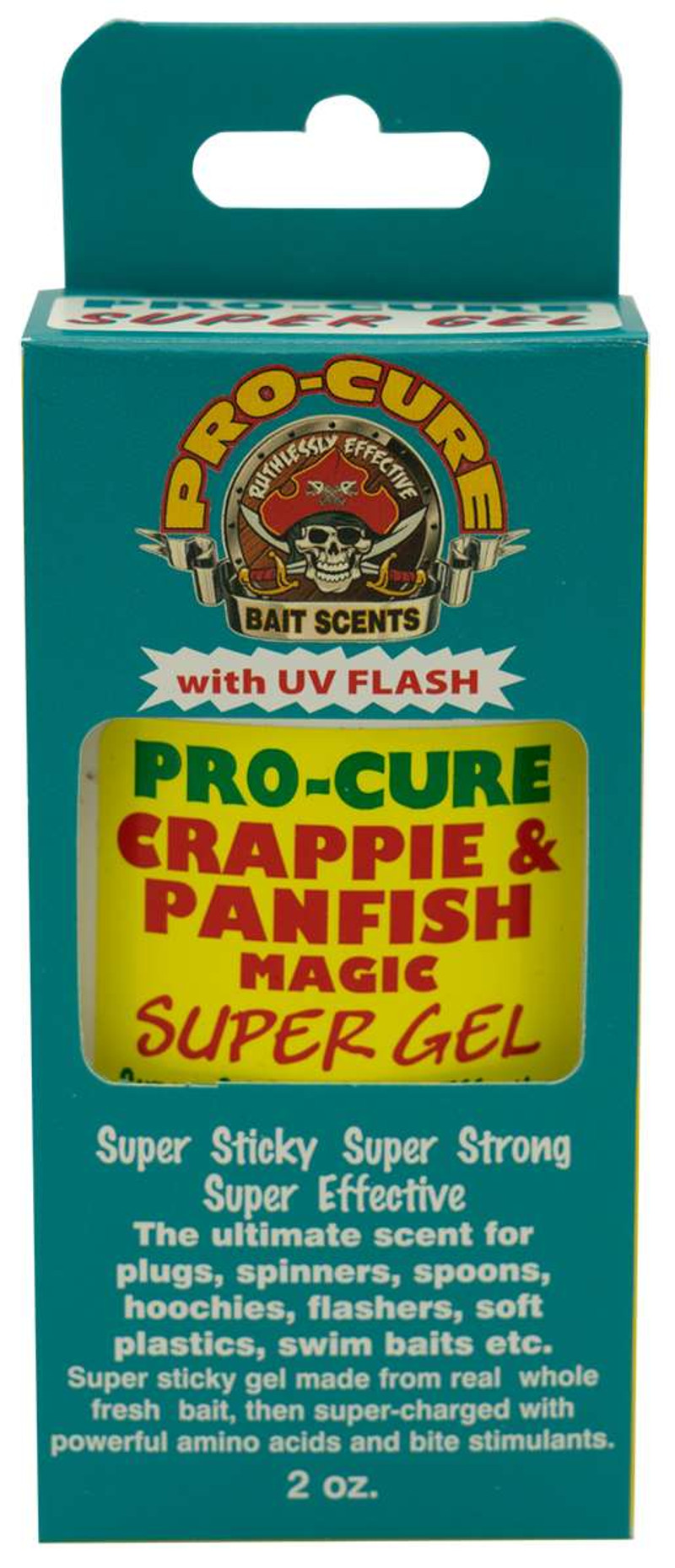 Pro-Cure Bait Super Gel - 2 oz. Crappie/Panfish Magic