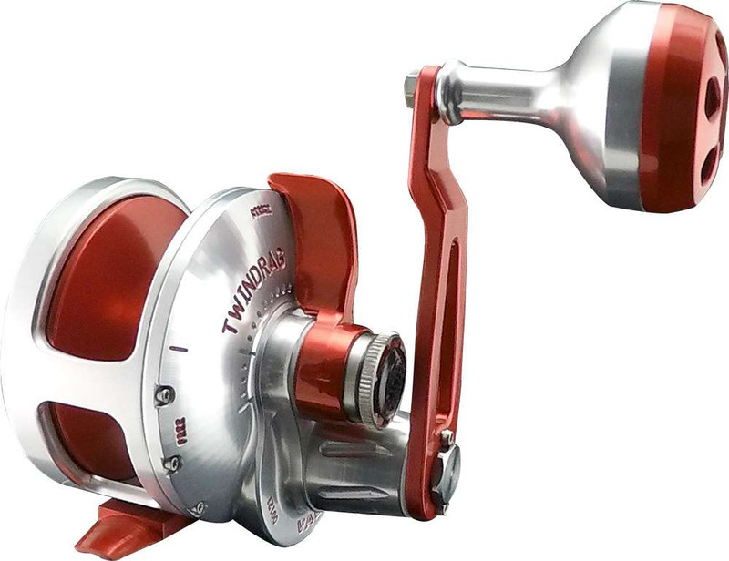 Accurate BV-300 Boss Valiant Conventional Reel - Red/Silver