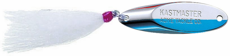  Acme Kastmaster Lure with Buck Tail Hook, Chrome/Blue, 2-Ounce  : Fishing Spoons : Sports & Outdoors