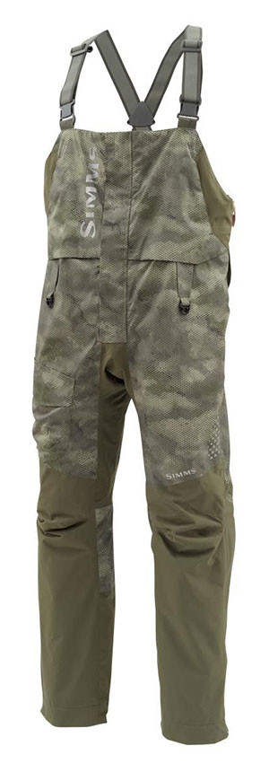 Simms PG-11244 Challenger Bib - Hex Camo Loden - TackleDirect