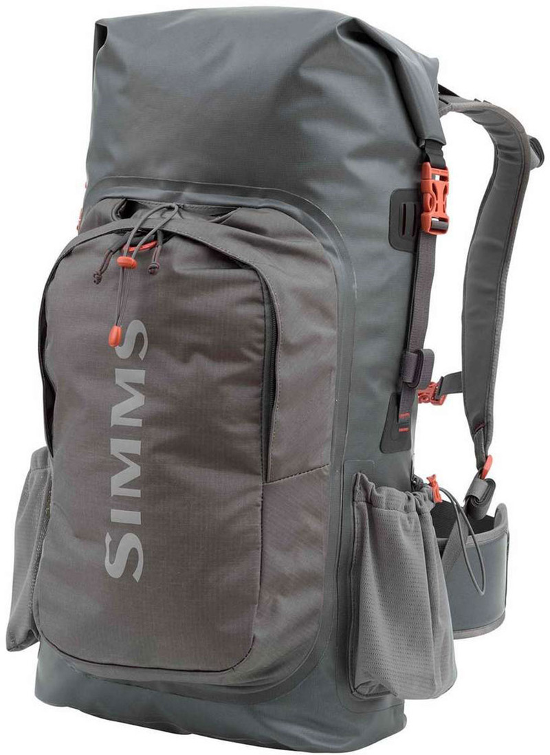 Simms Dry Creek Rolltop Backpack Simms Orange