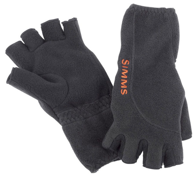 Simms PG-12480 Headwaters Half Finger Gloves - TackleDirect
