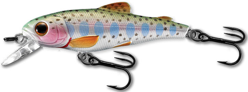 LIVETARGET Lures Trout (Fry) Sinking Crankbait - TackleDirect