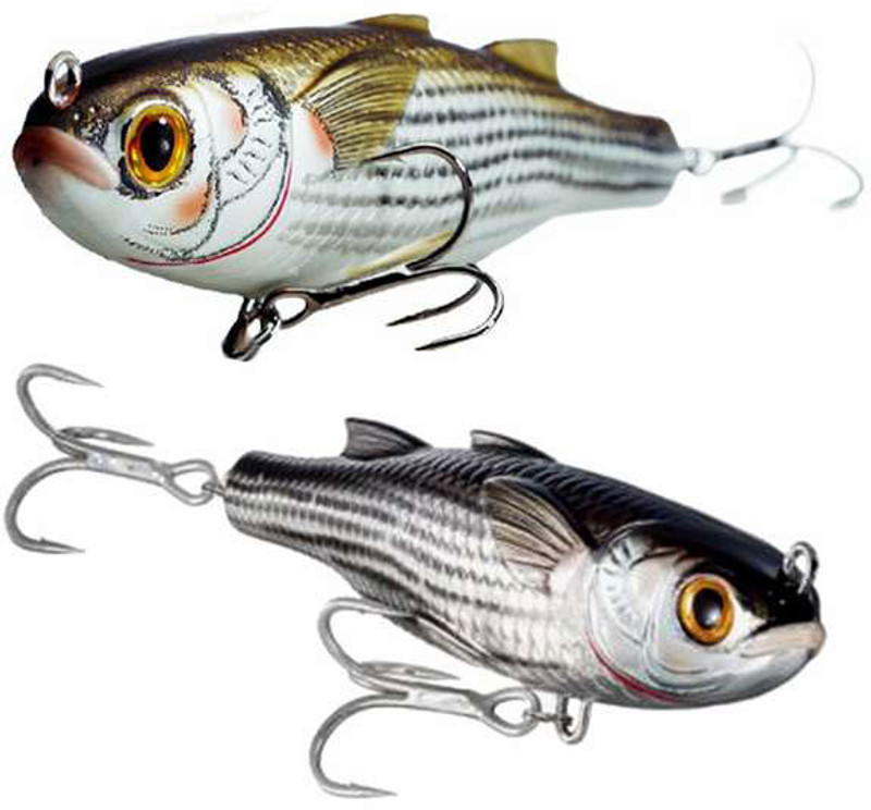 Live Target Mullet Twitchbait Surface Walker Lure