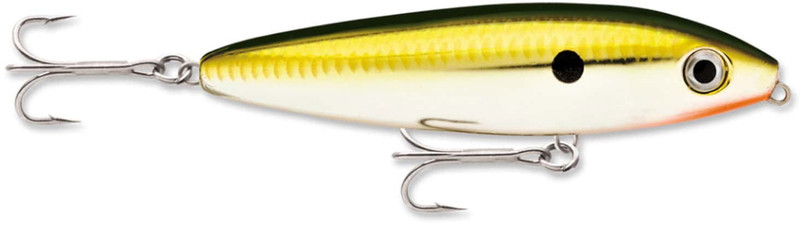 Rapala Saltwater Skitter Walk Holographic Bone Chartreuse Jagged Tooth  Tackle