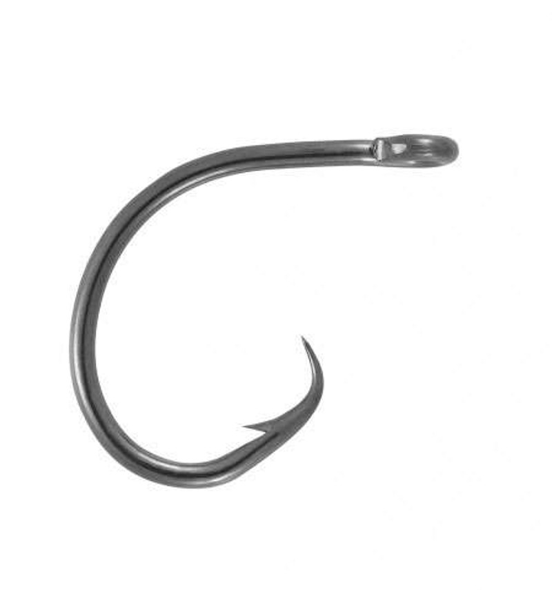 Mustad 39940NP-BN Demon Perfect Offset Circle 1x Strong Hook 25pk - 1