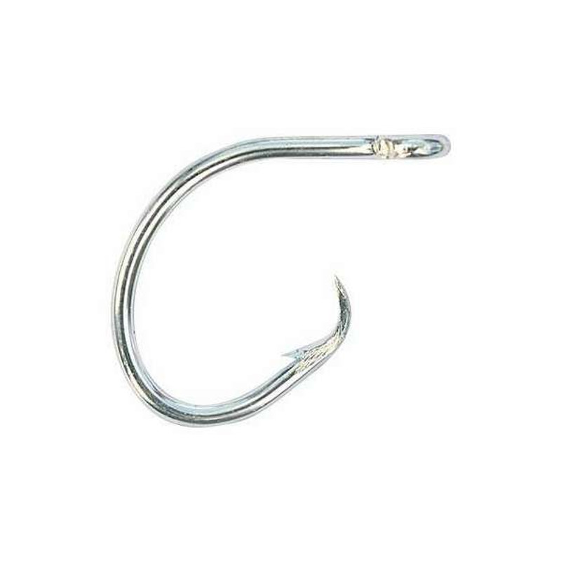 25 Mustad 39965DT Duratin Size 15/0 Circle Hooks 2X Large Ring 39965DT-150