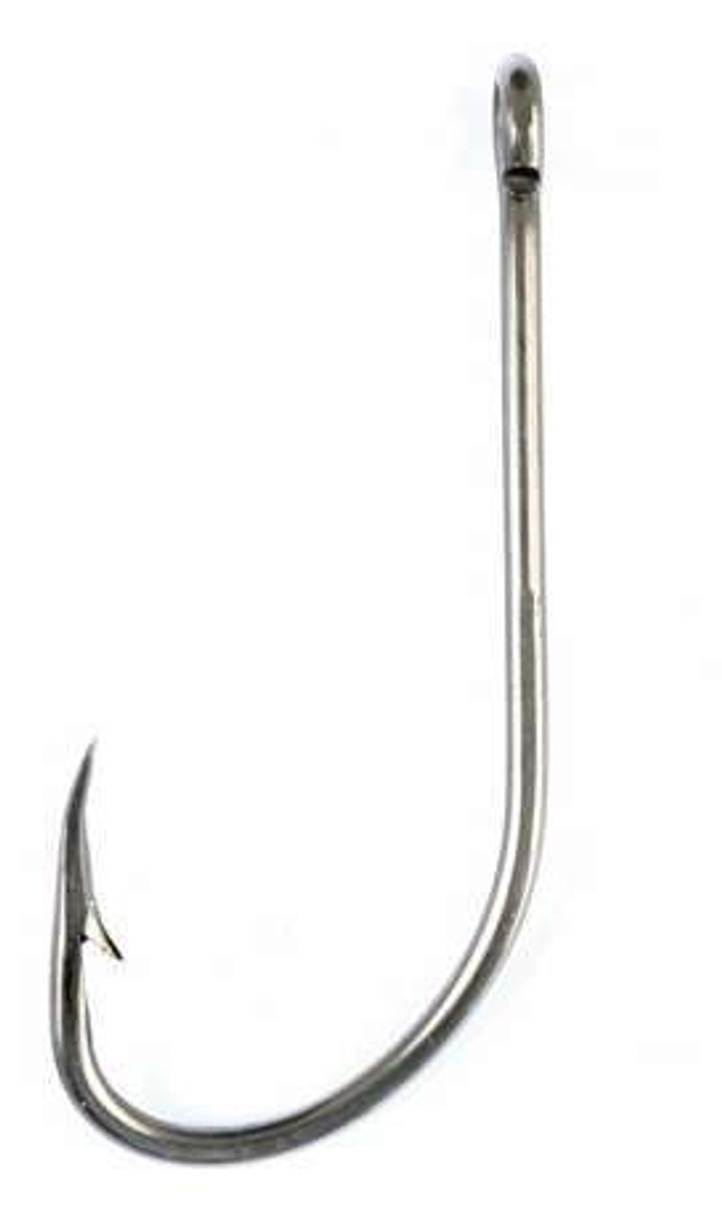 Eagle Claw 084A Plain Shank Offset Hooks