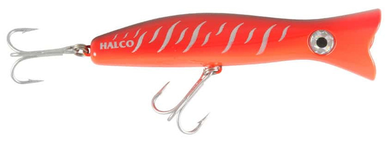 Halco Roosta 7 3/4 Popper 200 Bait, Floating, 4 1/4 oz