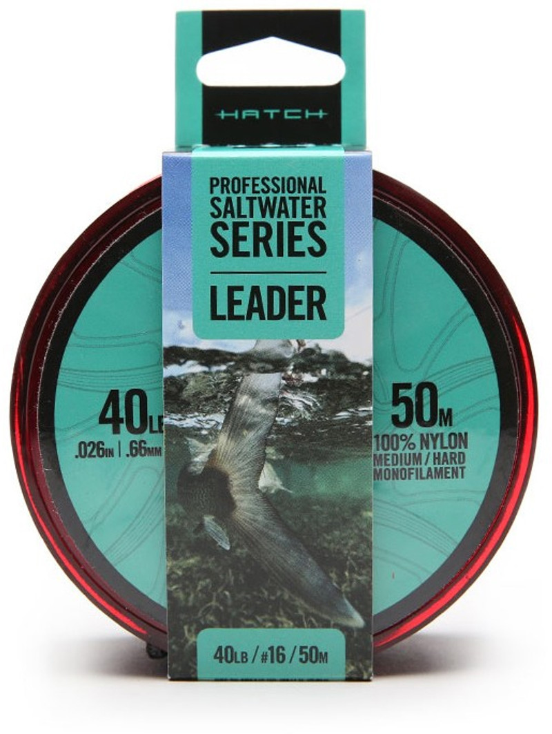 Hatch Professional Saltwater Mono Leader Material-M/H - 30lbs
