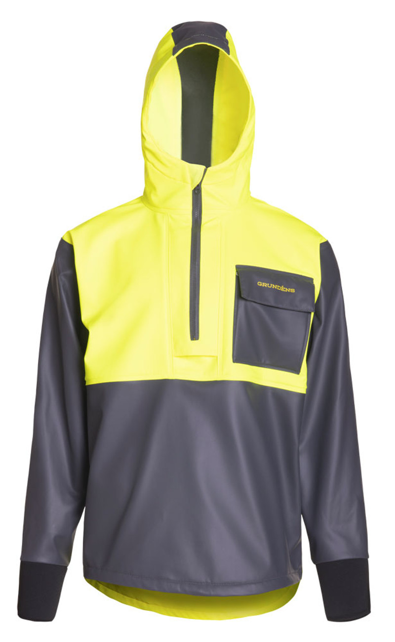 Grundens Neptune Thermo Pullover Jacket - Hi-Vis Yellow - 3XL