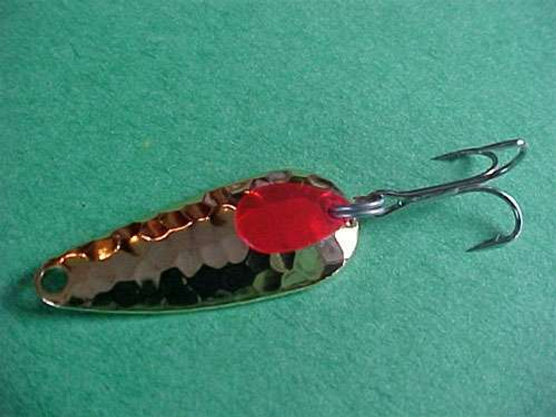 Gator Lures Gold Gator Spoons - TackleDirect