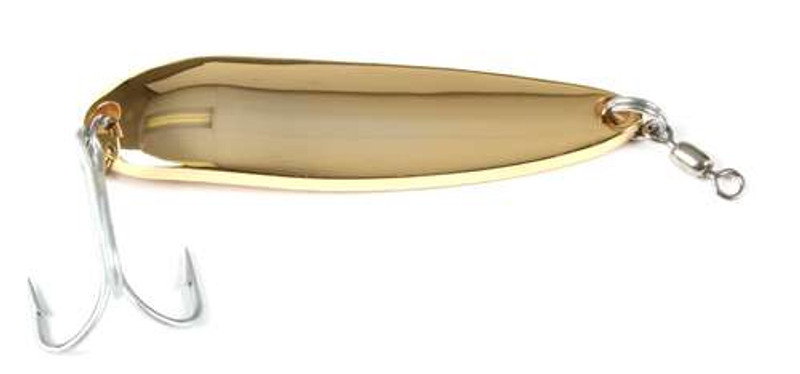 Leland Lures 87098 Gold Shad Fishing Spoon - Large 