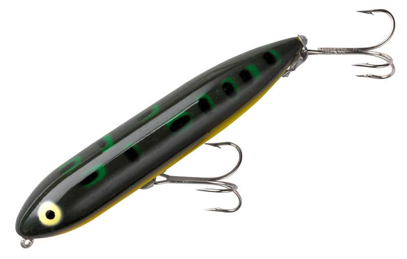 Heddon Zara Spook Natural Leopard Frog Fishing Lure - 9255-NF