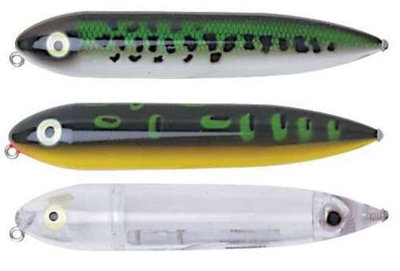 Heddon/Original Zara Spook (XBW-Black & White Shore Minnow