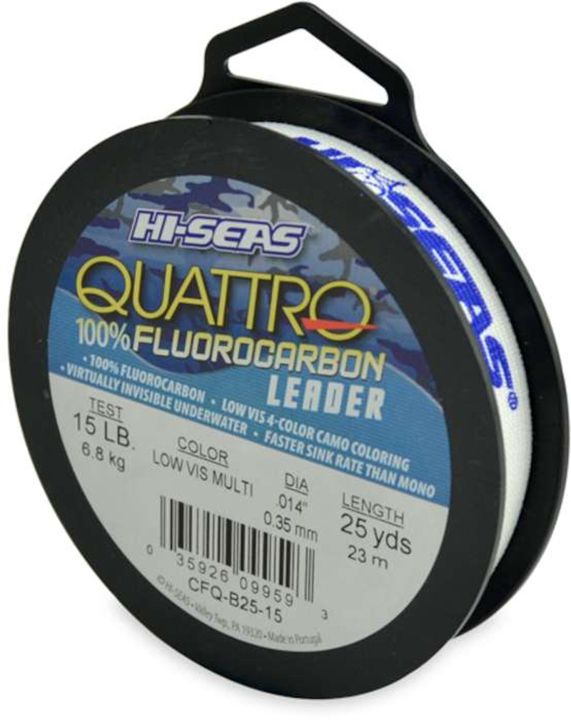 Hi-Seas Quattro Camo Fluorocarbon Leader