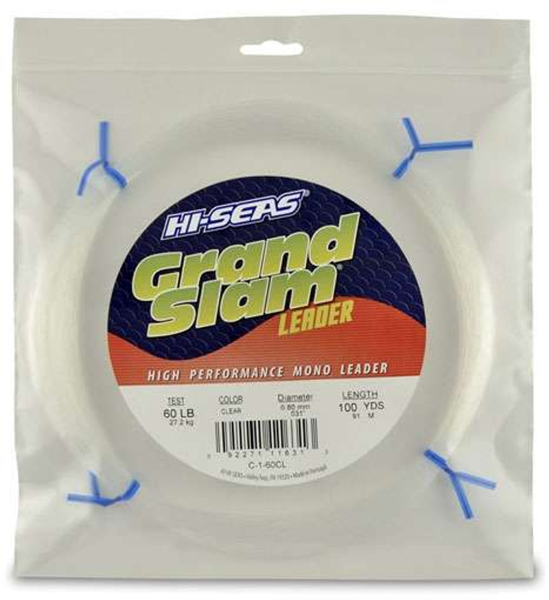 Hi-Seas Grand Slam Leader 100 yd Coil Clear