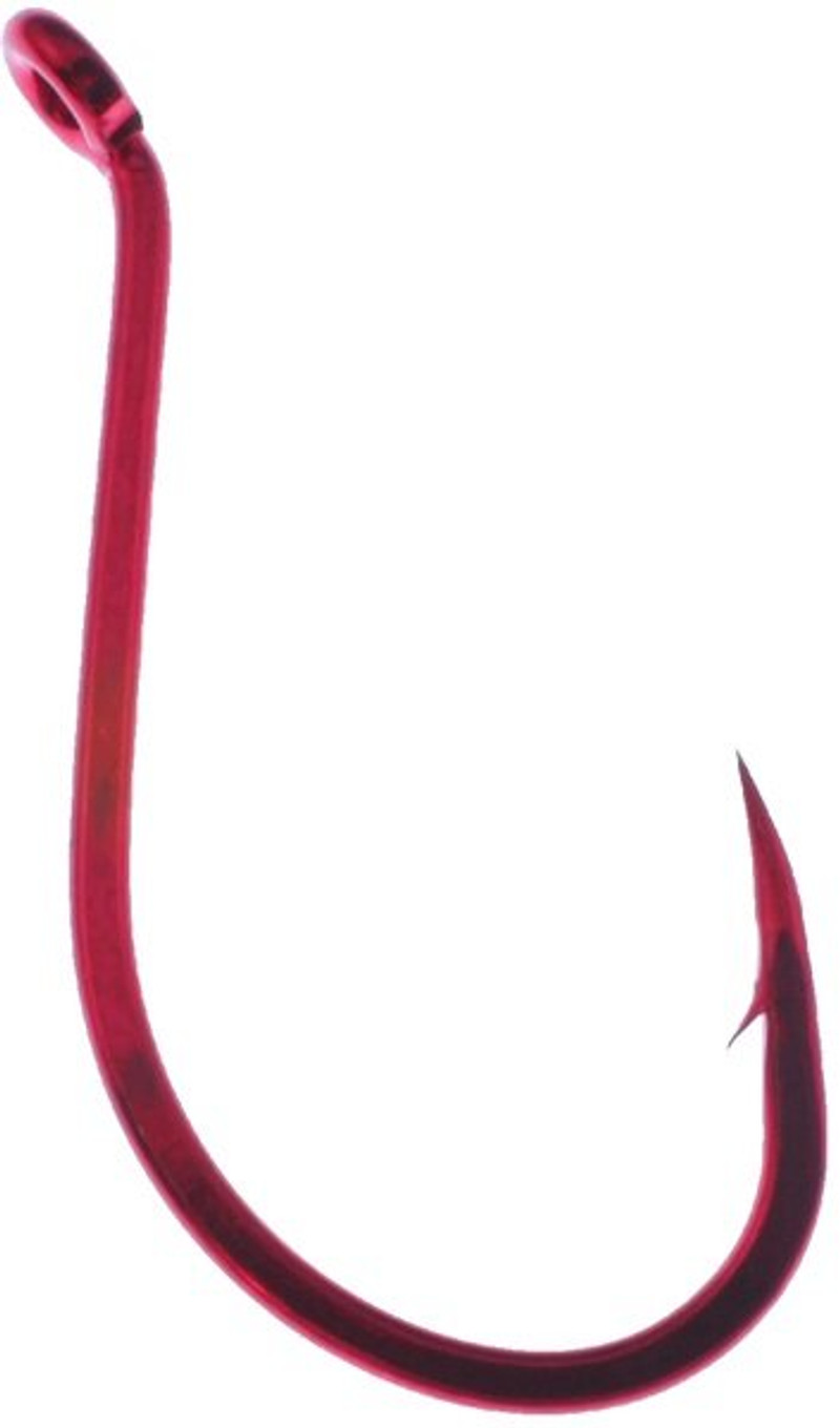 Daiichi Octopus Wide Hooks - Bleeding Bait Red - 4 - TackleDirect