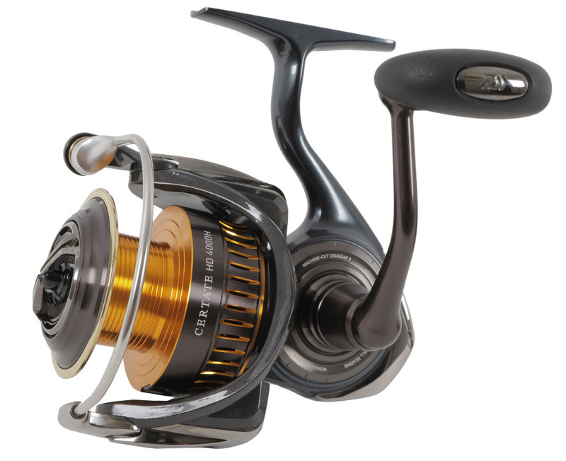 Daiwa Certate CERTATE-HD4000H Spinning Reel : : Sports & Outdoors