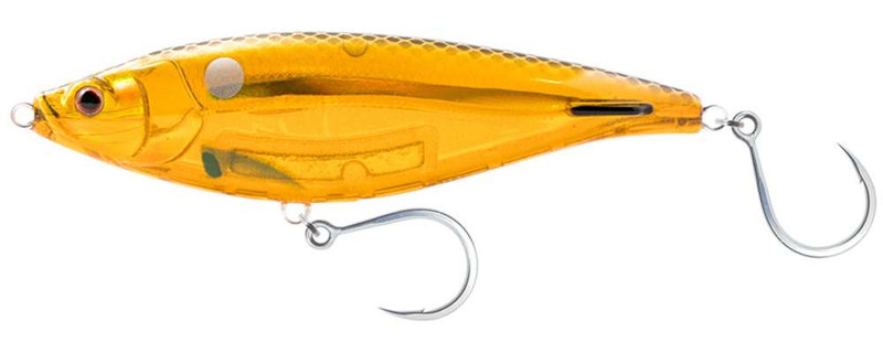 Nomad Design Madscad - 115mm - Amber Ghost Shad - TackleDirect