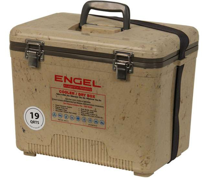 Engel 30 Quart Drybox/Cooler with Rod Holders – Tackle World