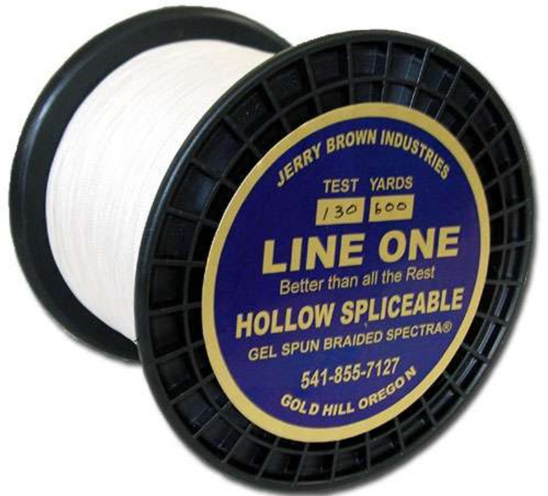 Jerry Brown Line One Hollow Core Spectra Braid 150yds