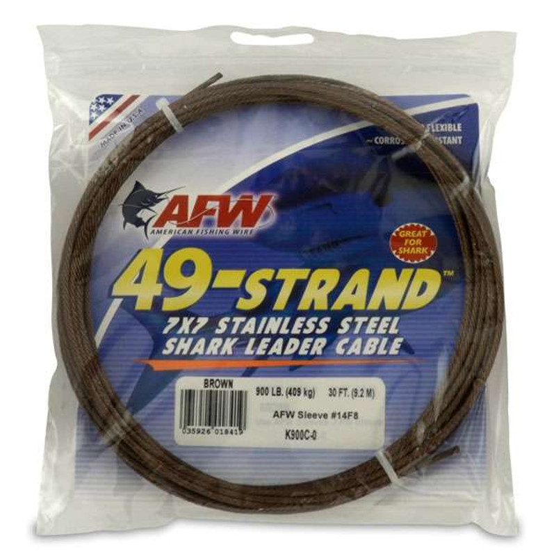 American Fishing Wire 49-Strand K900C-0 Camo - TackleDirect