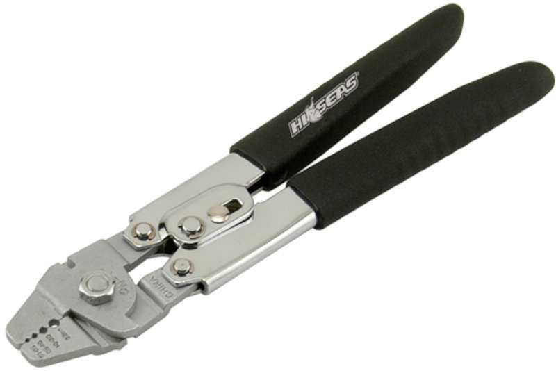 Fishing Crimping Tool Crimp Pliers Wire Leader Swager with Crimping Sleeves  Kit 