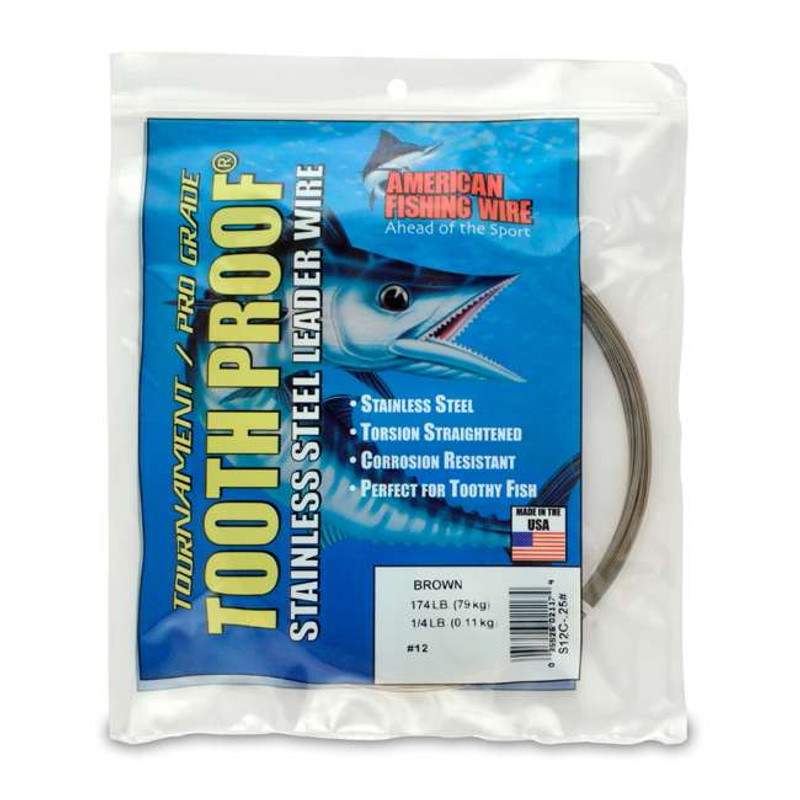 American Fishing Wire Stainless Steel Trolling Wire (Single Strand