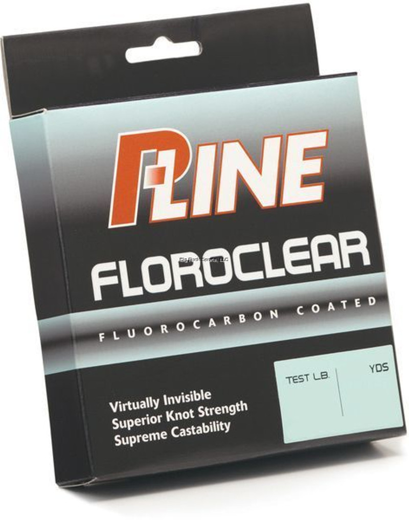 P-Line Floroclear Flourocarbon Coated Mono Line - TackleDirect