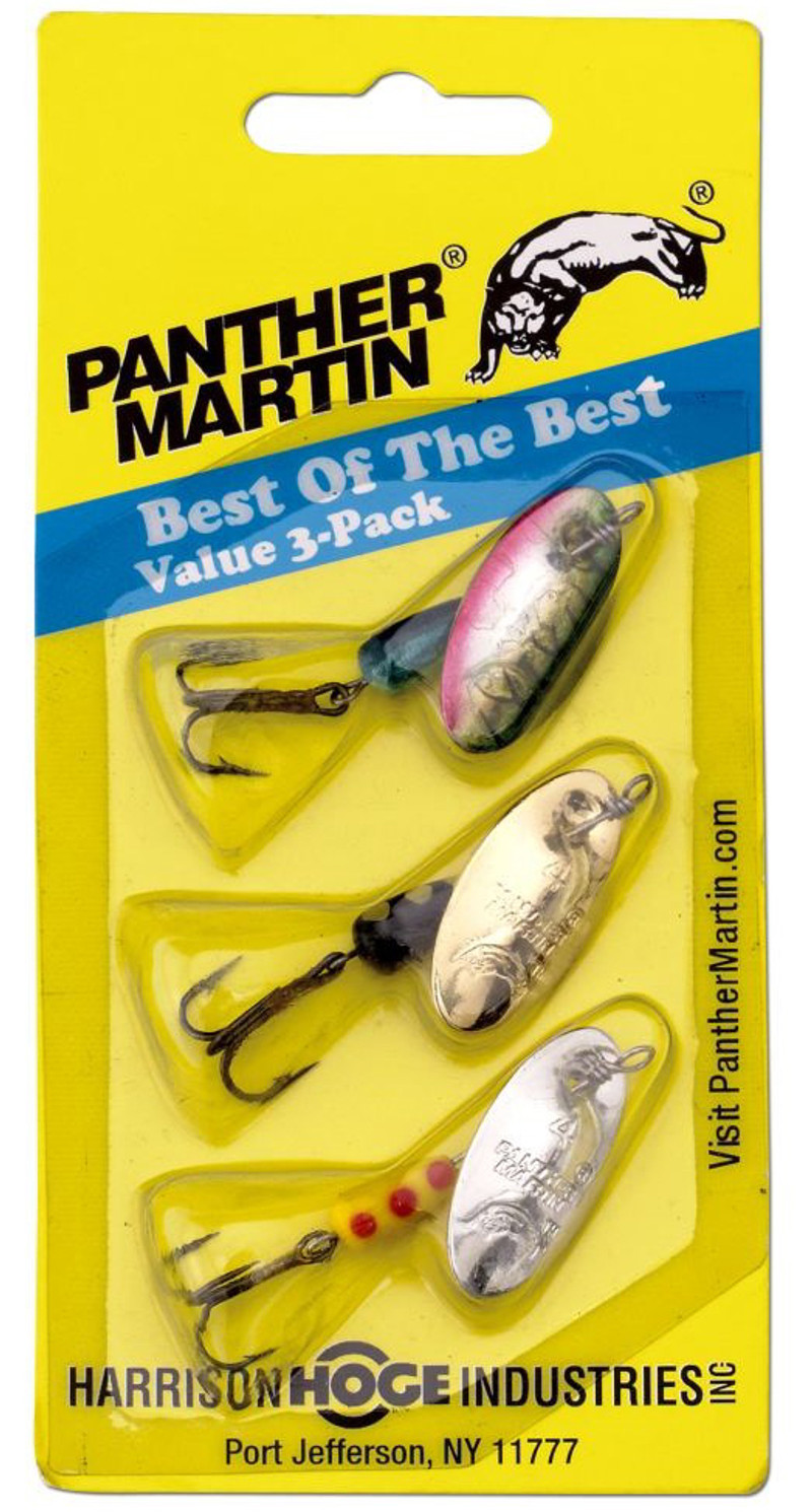 Panther Martin Best of the Best 3-Pack Spinner Kit - TackleDirect